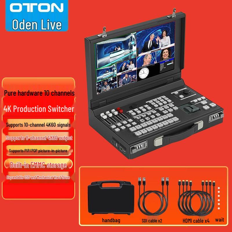 Oton K60 10-Channel 4K Broadcast Live Production Switcher