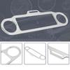 Street Gliding Motorcycle Speedometer  Trim Rings Bezel Cover Instrument Panel Stylish Decoration Fade Resistant