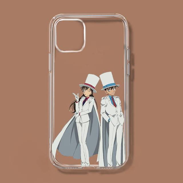 

Чехол для телефона «Детектив Конан» в стиле аниме для Iphone 11 12 Pro Xs Max 8 7 6 6s Plus X 5S Se 2020 Xr Чехол For 12 or 12 pro