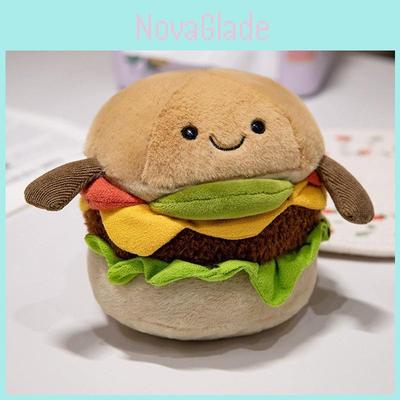 Jc Amuseables Hamburgare Gosedjur Med Kort Plyschmaterial För Barns Födelsedagspresent