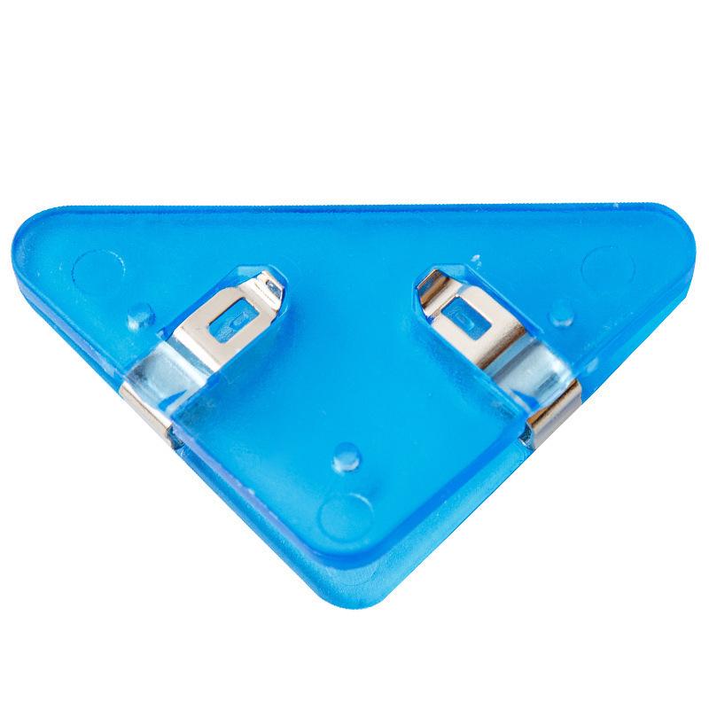 Multi-color Triangle Corner Clips - Versatile Book and Document Holders for Students