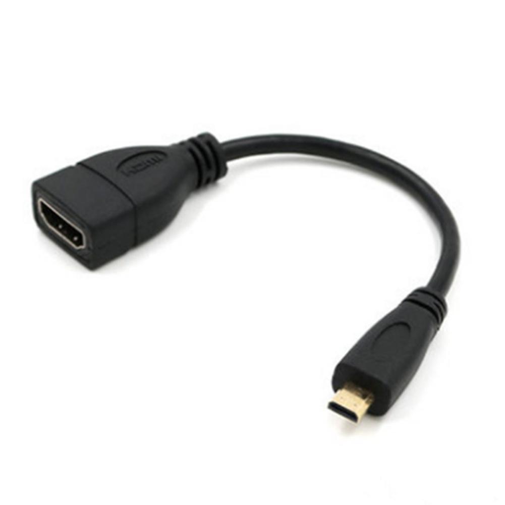 1Pcs Micro HDMI To HDMI Data Transmission Line 4K 60Hz Cable For Raspberry Pi 5/Pi 4 Hero 7 6 A6000 Camera HDTV 15cm