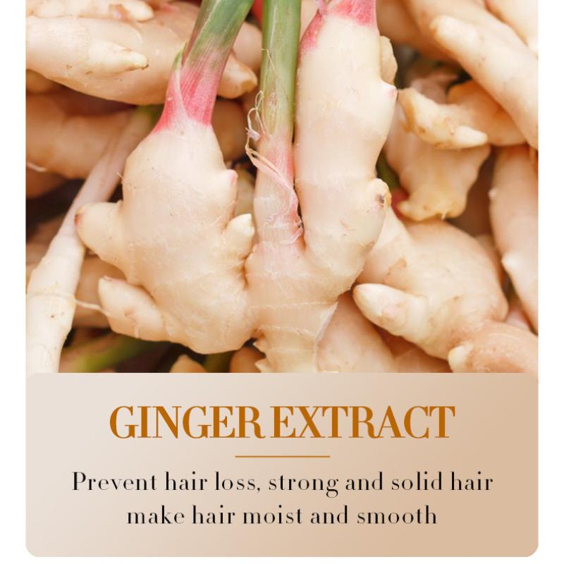 Ginger Hair Care Serum 30mlSADOER Improves Dry and Frizzy Hair Moisturizing Oil