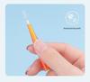Medical Clean I-Type Interdental Brush: Soft, Telescopic Bristles for Orthodontic & Periodontal Care, 30-Piece Box