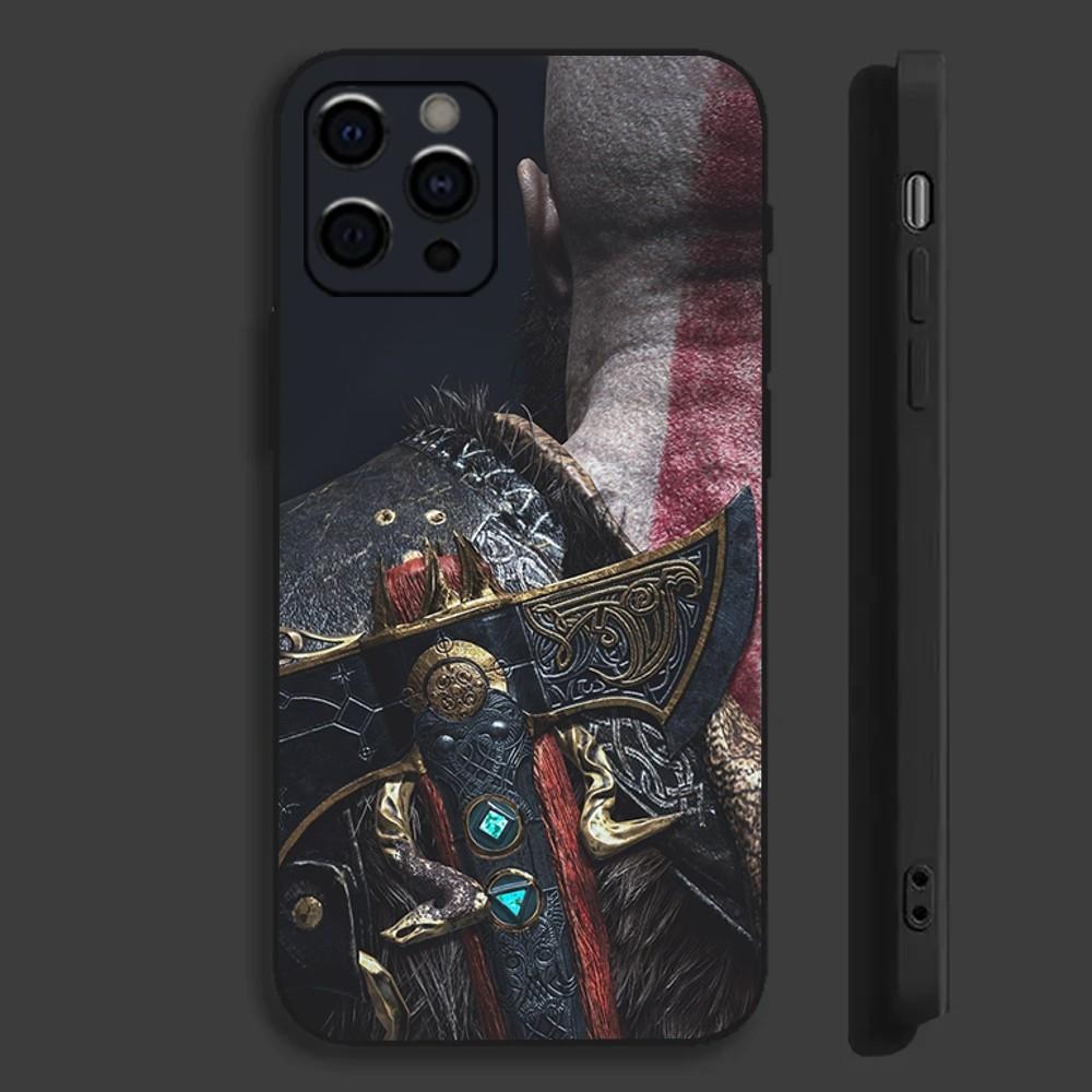 G-God of W-War Game Phone Case For Apple iPhone 15,14,13,12,11,Pro,X,XS,Max,XR,Plus,Mini Soft Black Cover
