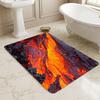 Lava Flow Wohnzimmer Rutschfester Bereichsteppich Weicher Teppich für Schlafzimmer Spielzimmer Sofa Büro Heimdekoration Fußmatte Weihnachtsgeschenk C9302474