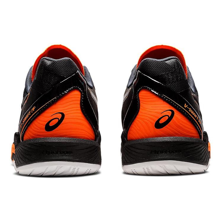 ASICS Fabric Fashion Abrasion Resistant Coverage Support Low top Training Shoes Men's Black Orange 1053A042-001