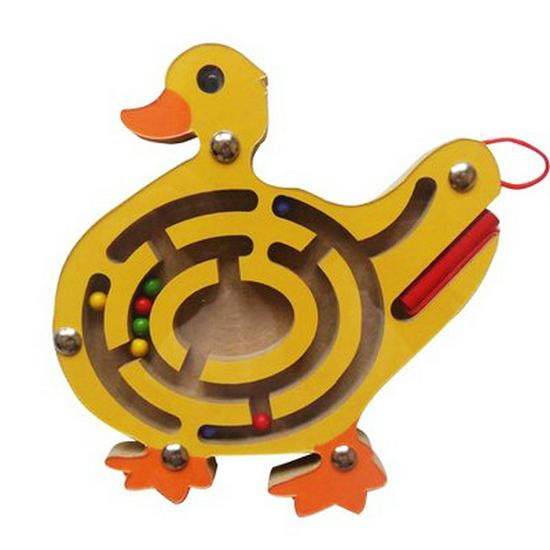 Magnetic Ball Maze Toy for Kids: Small Animal Designs for Preschoolers