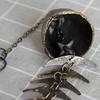 Fish Skeleton Windchime Vintage Metal Fish Bone Wind Chime Outdoor Hanging Bell with Soothing