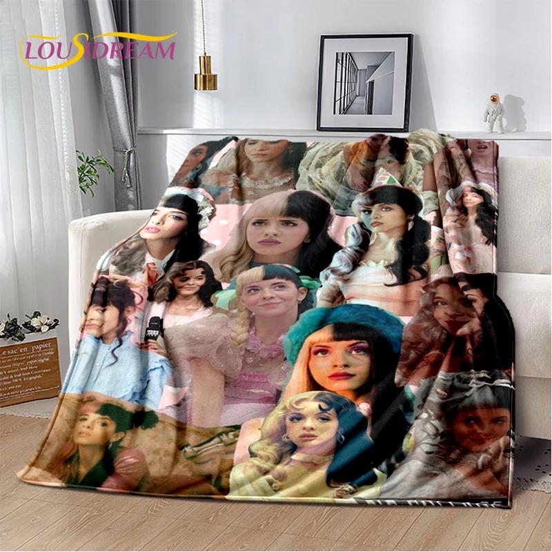 Crybaby M-Melanine Martinez Soft Flannel Blanket for Bed Bedroom Sofa Picnic,Throw Blanket for Cover Outdoors Leisure Gift Kids