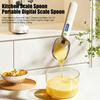 Digital Measuring Spoon Electronic Measuring Scoop Scale 500g/0.1g High Precision Small Kitchen Weighing Cup with LCD Display for Cooking Baking