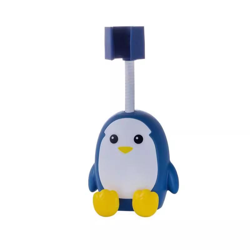 Universal Punch-Free Adjustable Cartoon Shower Head Holder for Children