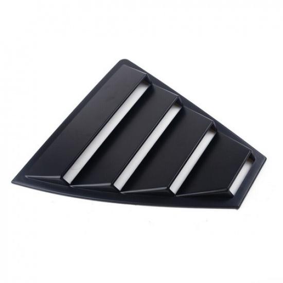 For Hyundai Elantra 2017- Black Side Vent Rear Window Quarter Louver