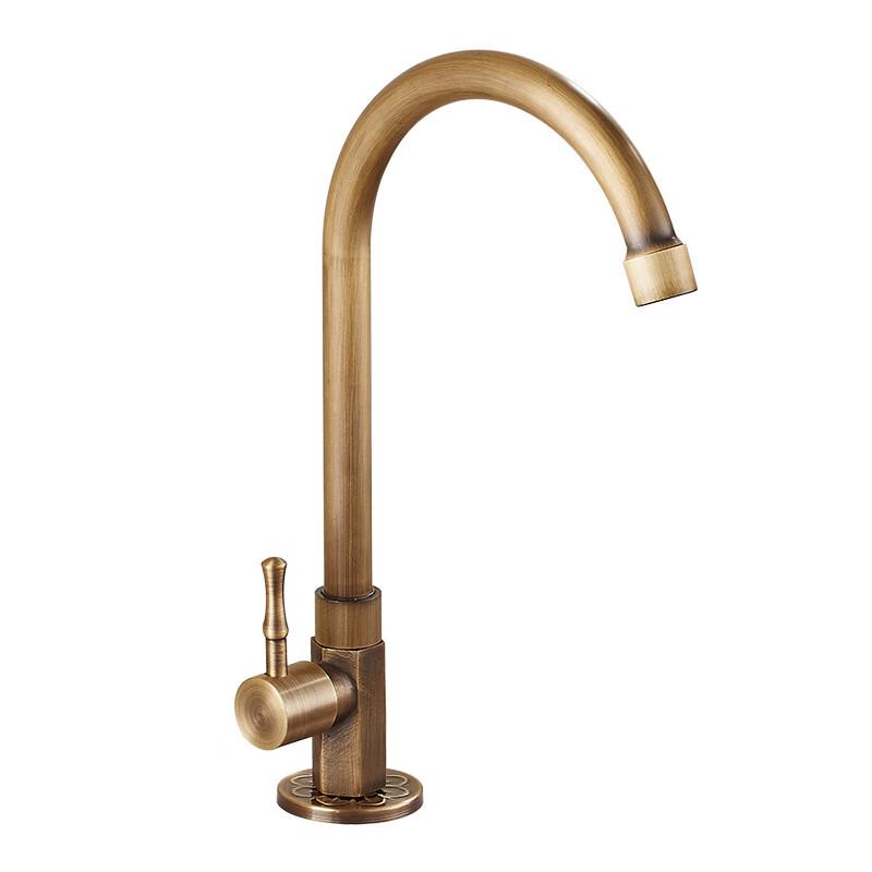 Rotating Single Cold Basin Faucet
