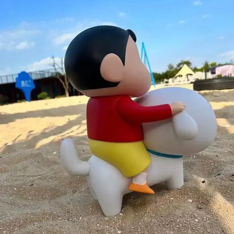 Yeni Crayon Shin-Chan Anime Figürü Crayon Shin-Chan Binme Nohara Shiro Aksiyon Figürü Model Oyuncak Kawaii Dekorasyon Koleksiyon Hediyeleri