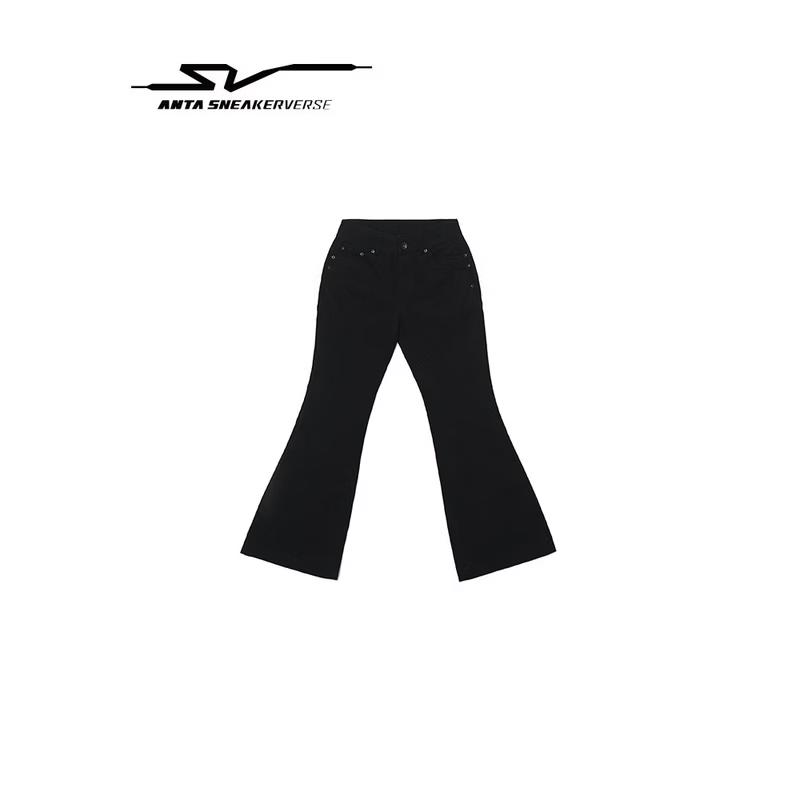 ANTA SV Women s American High Street Flared Jeans M