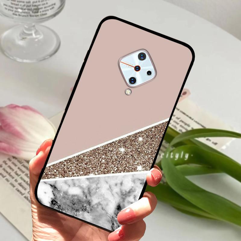 For Vivo V17 Case Cover S1 Pro Silicone Soft Painted Phone Case for VIVO 1920 V17 Russia Case TPU Bumper for vivoV17 V 17 s1Pro