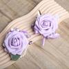 Delicate Groom Rose Boutonniere Simple Wedding Accessories Wedding Suit Corsage  Mariage Party