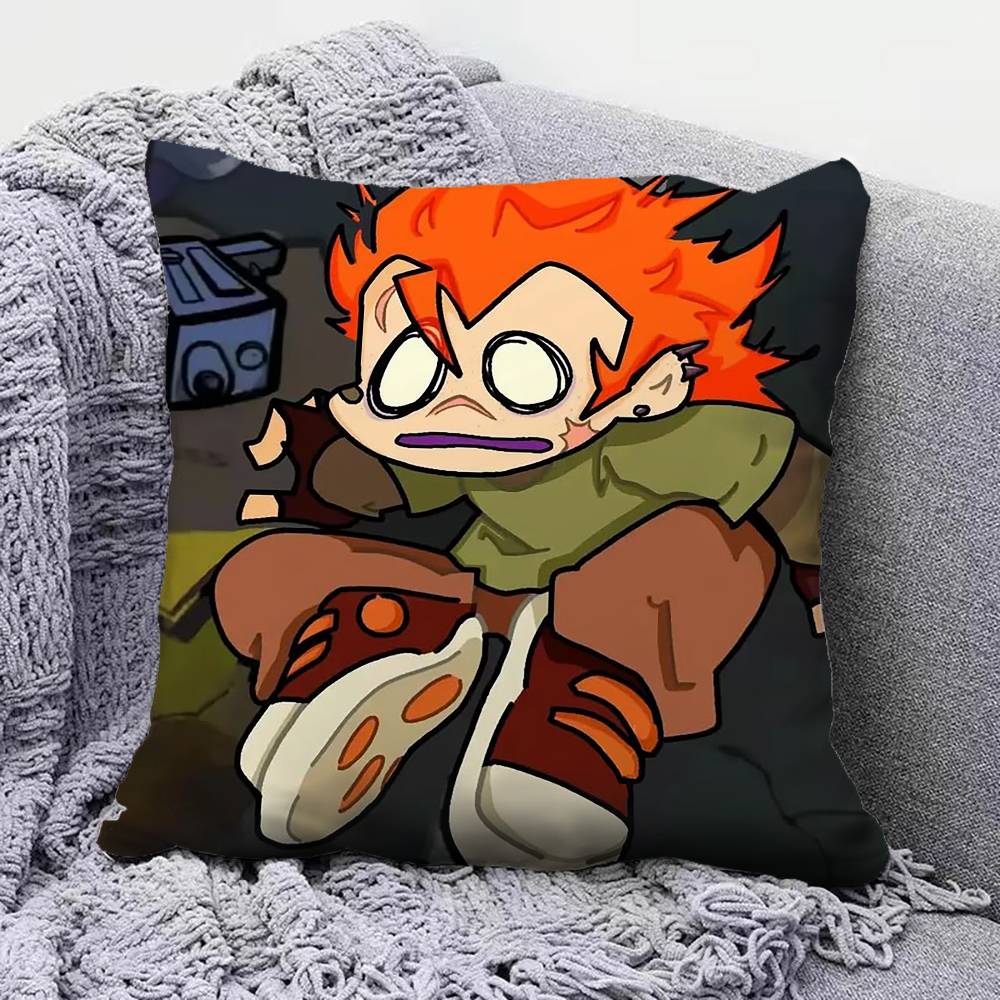 pico friday night funkin Cool Game Home Sofa Cushion Covers and Aecorative Custom Pillow Covers