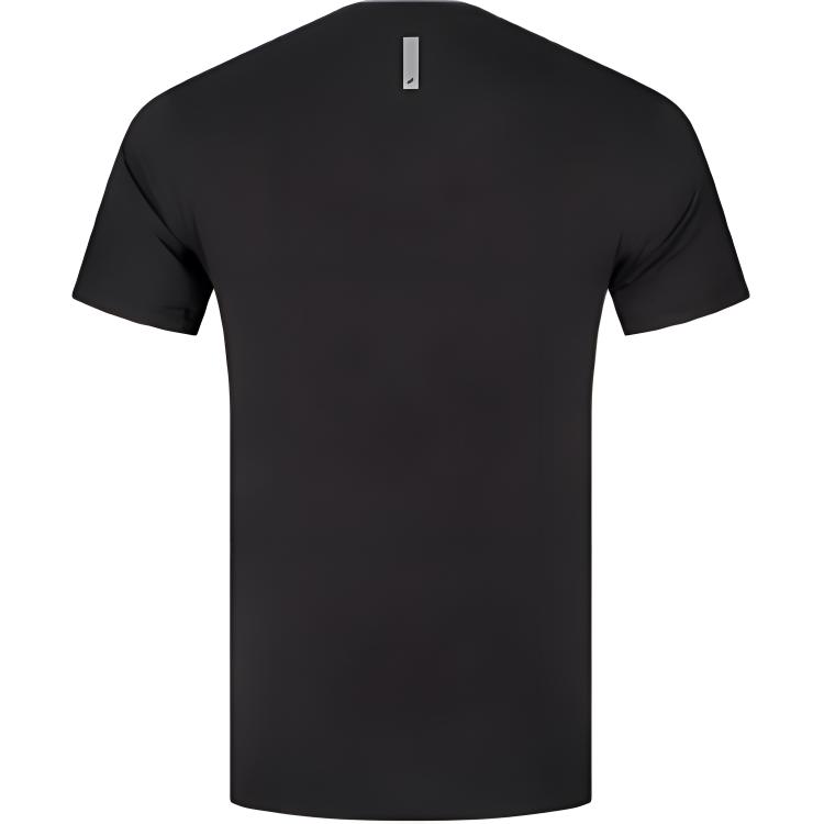 New ASICS Men Running T Shirts Men's Black 2031E851-001