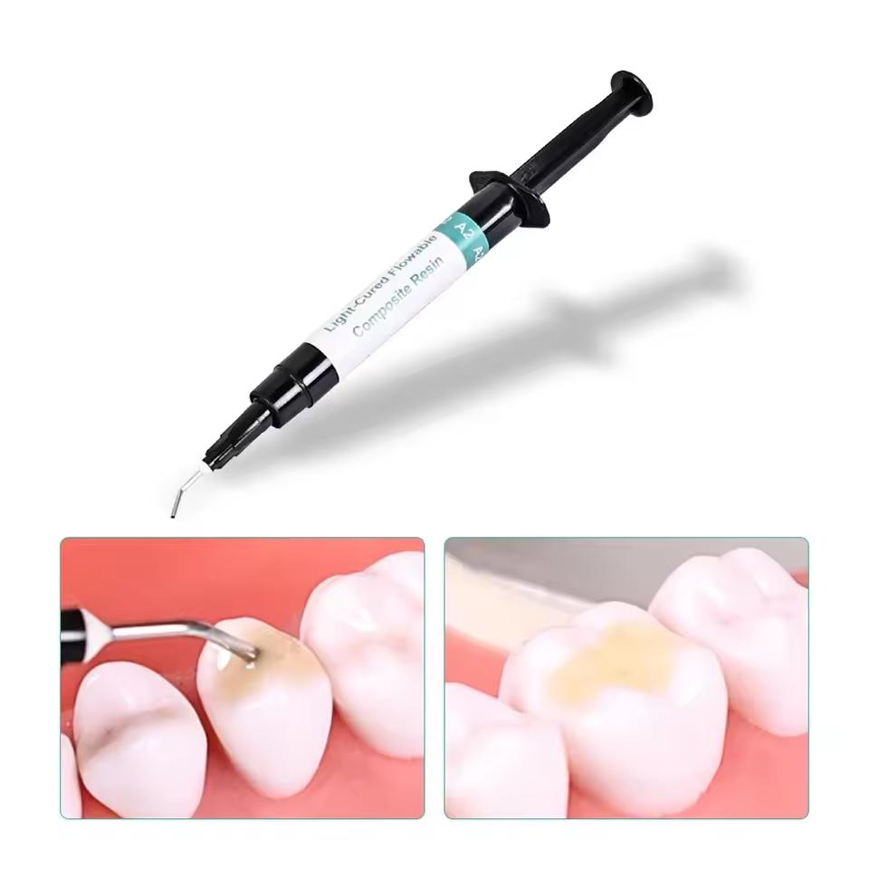 Niceden Dental Composite Flowable Resin Oral Filling Resin Materials Light Cure Dentistry Filling Consumables