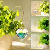 260Pcs DIY Crystal Suncatcher Kit For Garden Potted Plant Decoration With Metal Hooks And Colorful Glass Pieces