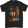 No Kings Shirt Vintage America Flag 1776 October 18, No Kings In America T-Shirt