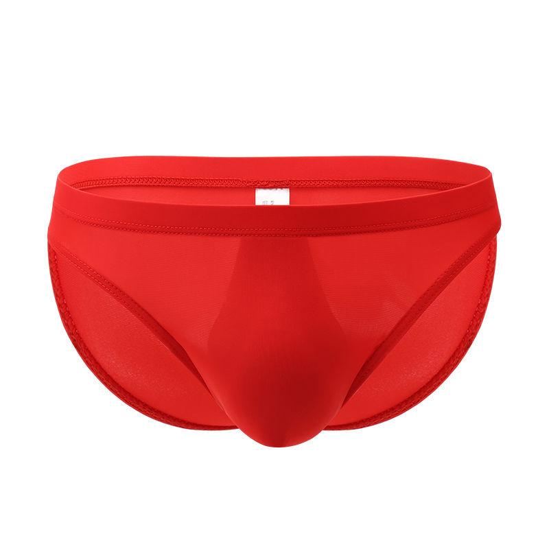 Men's Briefs One-piece Seamless Man Triangle Underpants Traceless Quick-dry Sexy Underwear Men Shorts Boxer