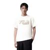 FILA Comfortable Sports Short Sleeve T-Shirt Men Tops Cloud-Mushroom-White F11M429107F-WT