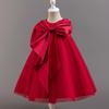 White Princess Dress for Girls - Birthday, Party, Piano Performance, Costume