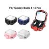 For Galaxy Buds 4 Earphone Case Security Lock Transparent Cover For Galaxy Buds 4 Pro Case Drop Protective Headphone Cover