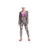 adidas Allover-Print Figurbetonte Kapuzenjacke Langarm Damen Oberbekleidung Schwarz IQ4481