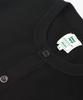 Jikun Viscose Round Half Knit Cardigan Gee265-106 Black