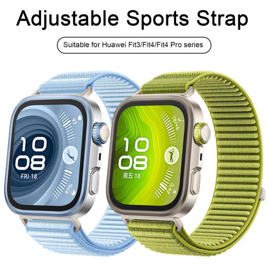 Watch Strap Stretchy Nylon Wristband Solid Color Soft Breathable Replacement Watch Strap