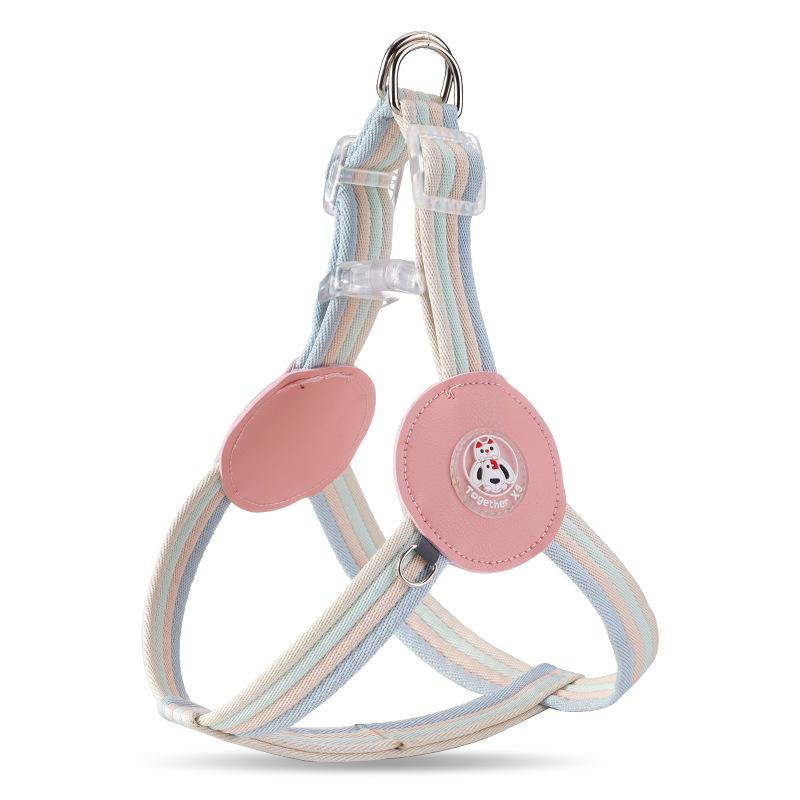 

New Y-shaped chest strap does not restrain the neck, explosion-proof and break-free double traction rope pet supplies XS [Recommended bust size 29-36CM]