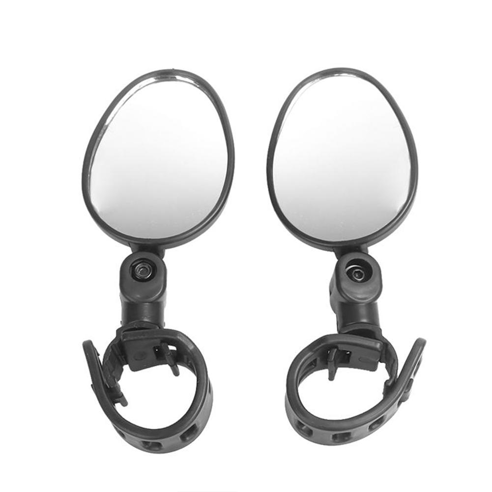 

1 Pair Oval Round Rearview Mirror For Bicycle Electric Scooter Quick Installation Rearview Mirror Accessories Parts Oval#1