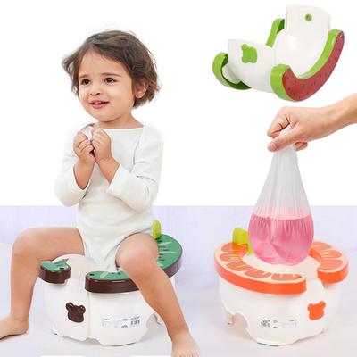 Folding Travel Baby Toilet Pot Banana Potty Urinal for Children Baby Pot Child Toilet Portable Potty Child Potty Training Seat