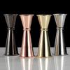 1oz 2oz New Dual Design Measure Cup Double Cocktail Jigger Stainless Steel Japanese Jigger with Measurements Scale Inside