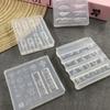 New 1 Piece Kawaii Butterfly Wing Silicone Nails Mold Reusable Templates Stamping 3D DIY Design Nail Art Parts Decorations Tools