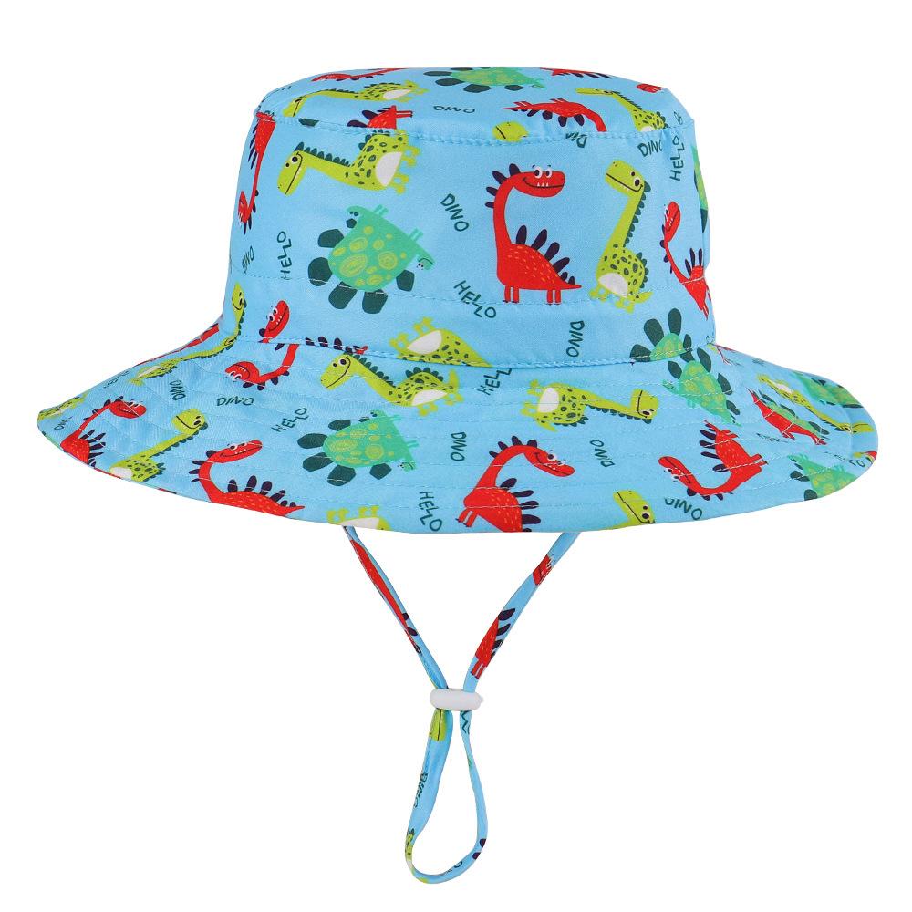 

Kid s Sun Hat Sun Protective Toddler Bucket Hat Summer Kids Beach Hats Wide Brim Outdoor Play Hat for Boys Girls Easter Gift 50cm небо синє кольору