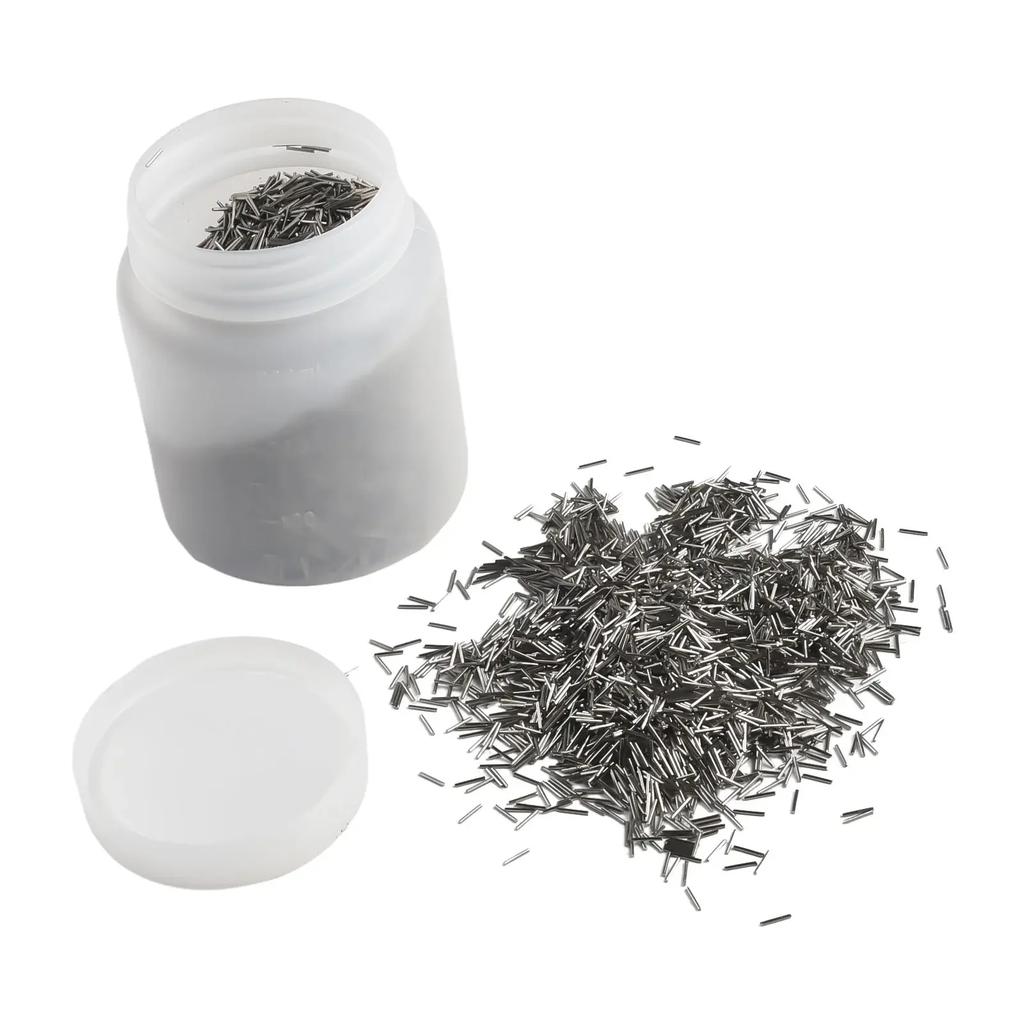 Magnetische Poliernadeln, 1 kg Edelstahl-Schleifkörper-Nadeln, Schnelle Entgratgeschwindigkeit, Geeignet für das Polieren von Metallteilen