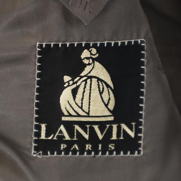 Lanvin Made In Italy Wool Tailored Jacket 46 Gray Men's Used