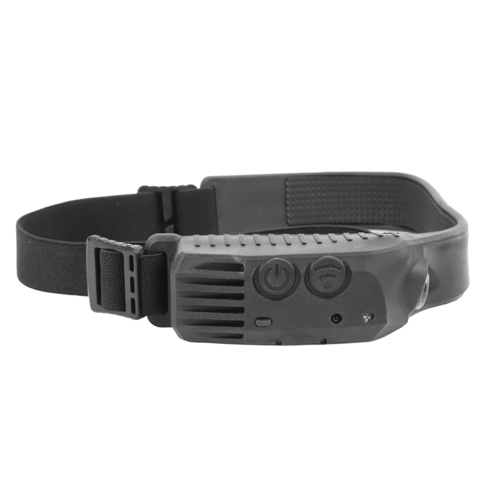 

Индукционный налобный фонарь ABS Питание от батареи USB Перезаряжаемый Налобный Ультраяркий Фонарик для