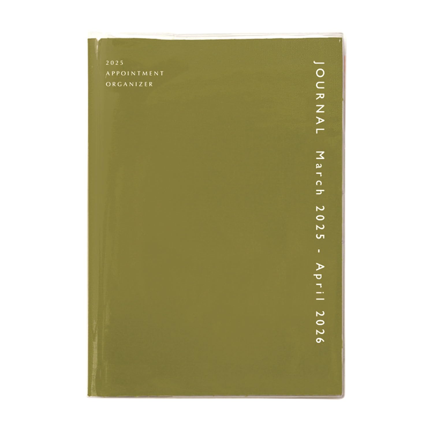 Hightide 2025 Monthly Planner March Cotton Khaki (A5, Start)