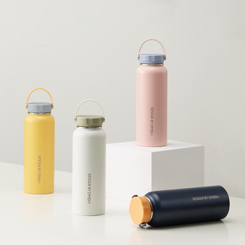 MeyJig Termoska Nerezové vakuové termosky Velkoobjemová cestovní konvice 1150ml