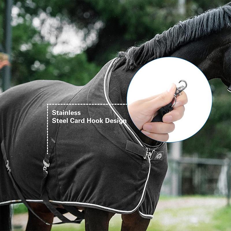 Попона для лошади Попона-сетка Подпруги Запасной ремешок для попоны лошади Длина регулируется Двойные поворотные застежки в комплекте 25,6–51,2 China Mainland