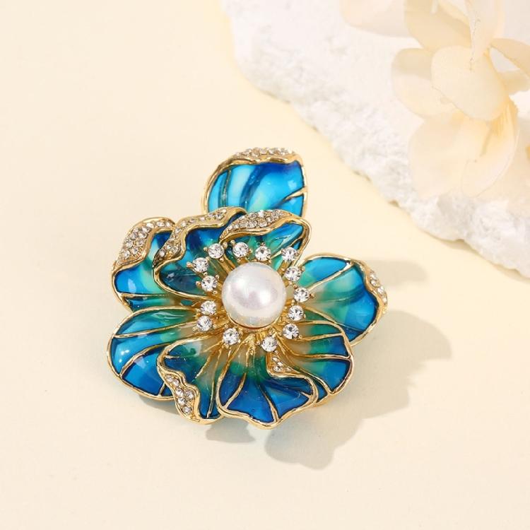 Elegant Floral Butterfly Brooch Alloy Accessory Unique Styles for Dresses Coats Portable and Stylish