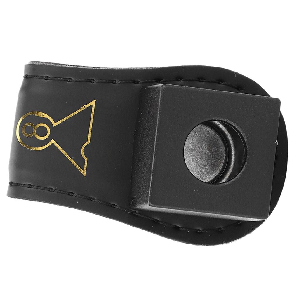 Magnetic Billiard Chalk Holder with Belt Clip Portable Fix Cue Chalk Bag