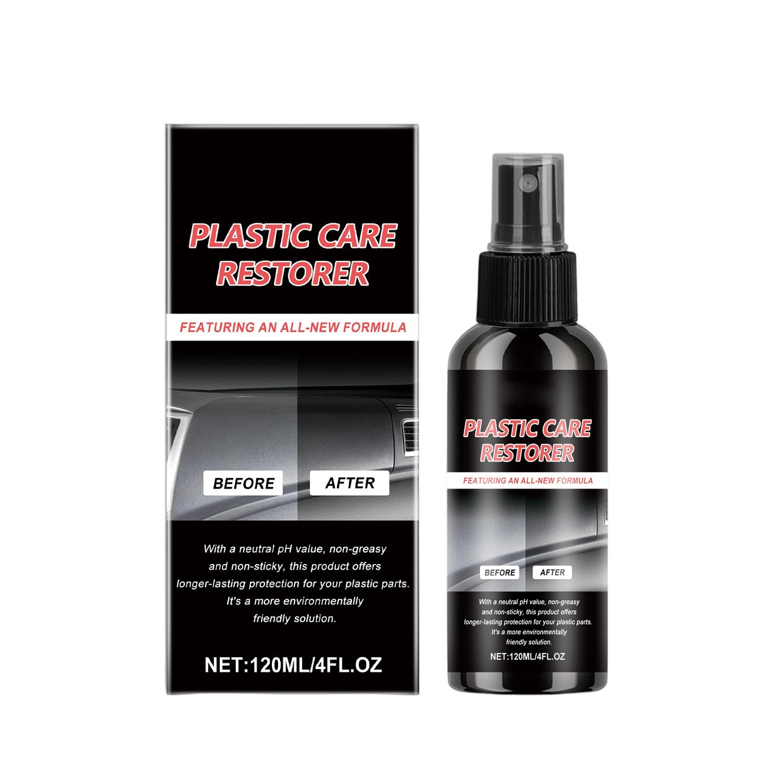 

Car Plastic Care Agent , Car Plastic Interior Parts Cleaning Crystal Coating Maintenance Coating Agent 120ML One Size