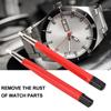2pcs Fiber Rust Removal Brush Pen Watch Parts Polishing Cleaning Tool